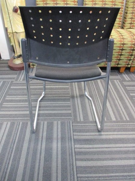 1x Stackable Chair BFG Chairs Black