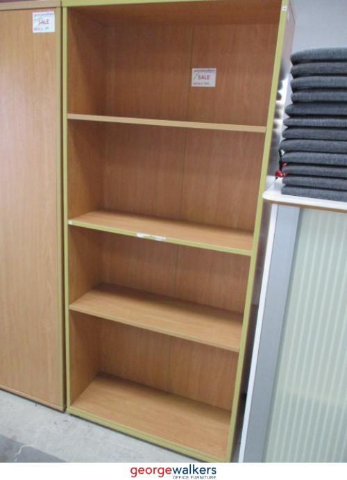 Bookshelf Adjustable Shelves 1800mm Tawa
