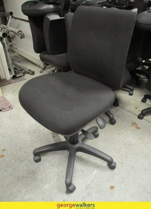 1x Desk Chair Eden Sport 3.40 Black Triple Lever Chair