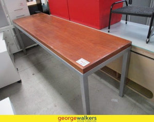 2200mm Worktable Counter Table Cherry