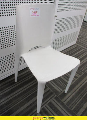 Chair - Outdoor Chair - Plastic Chair - White
