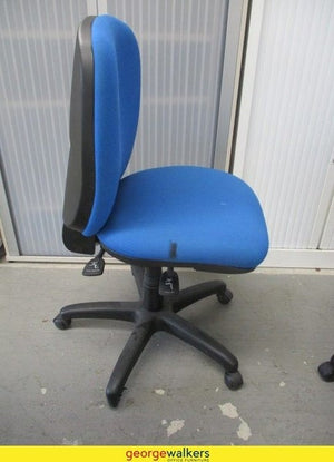 1x Task Chair Dual Lever EOS Arena Chair Blue