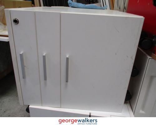 Filing & Storage - Mobile Cabinet  - White - 3 - Drawer