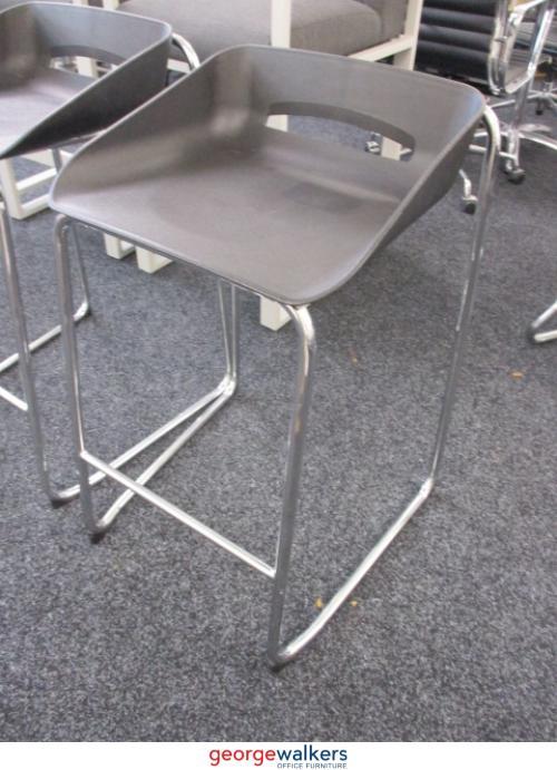 Chair - Barstool - SHAPE Brand Barstool  - Black/Chrome