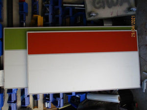 Misc Colors Desk Mounted Partitions - 1800 X 720 mm