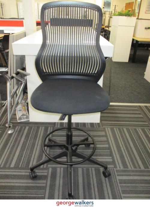 Chair High Rise Chair Formway Knoll Black Walkers Office
