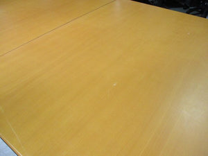 2600mm Foldable Boardroom Table Wood Veneer