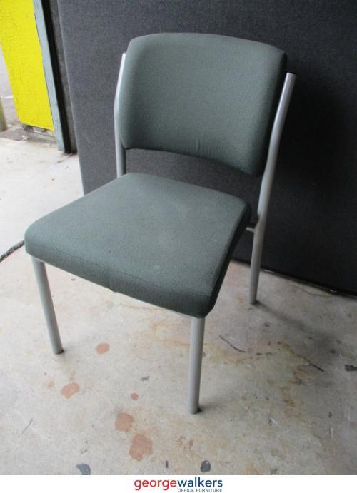 Chair - Reception Chair - Stacker Chair - Green