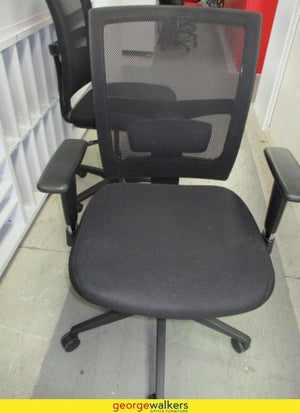 Chair - Office Chair - Buro Mesh Chair - Black