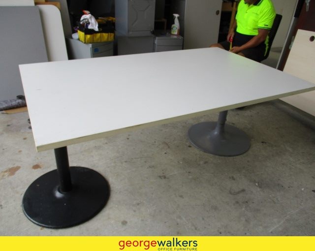 1800mm Office Boardroom Table White