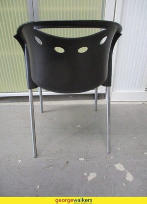 Outdoor Chair Tub Chair Black