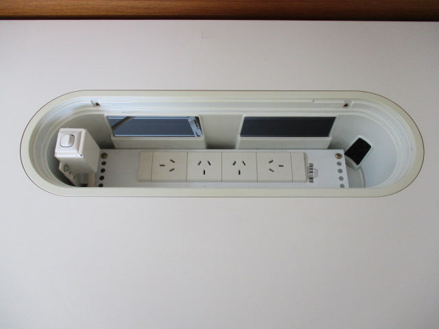 2-Person Desk Office Pod System Desk White - 1800mm
