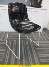 PR3276 - Black Stackable Chair - George Walkers Office Furniture Megastore