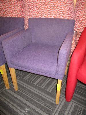 Single Seater Armchair Purple