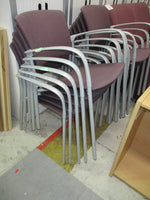 1x Reception Chair Stacker Chair