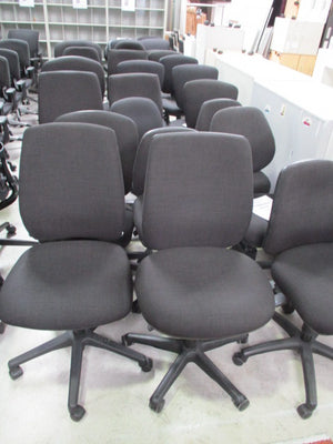 1x Office Chair Refurbished Black