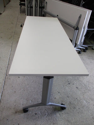 2-Legged Flip Table White 1800mm