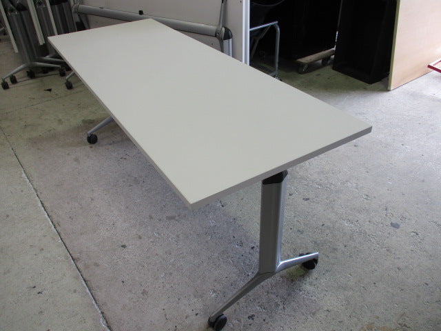 2-Legged Flip Table White 1800mm