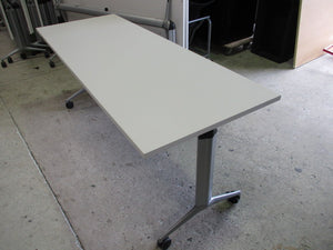 2-Legged Flip Table White 1800mm