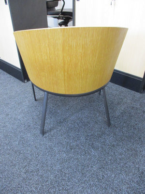 Office Reception Chair Segis Light Grey