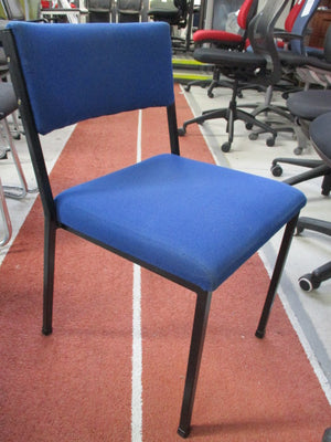 Heavy Duty Reception Chair Blue
