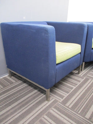 Single Seater Armchar Blue