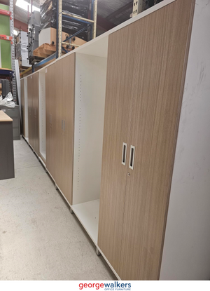 Filing & Storage - Cupboard - 4-Doors with Shelves - 2000mm