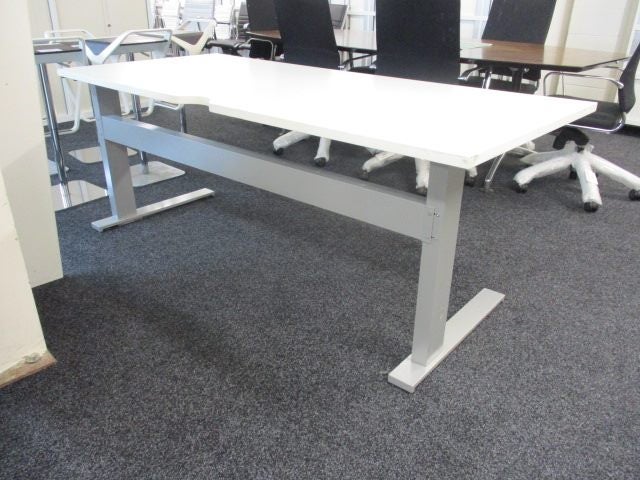 Straight Desk White 1600mm