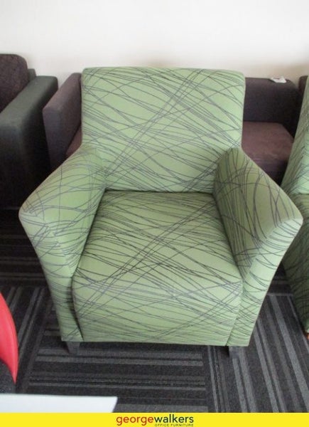 Occasional Chair Single Seater Armchair Green