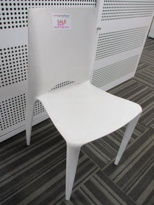 Chair - Outdoor Chair - Plastic Chair - White