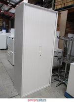 Filing & Storage - Tambour - 2-Door Cupboard - White -