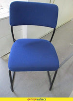 Stackable Reception Chair Blue