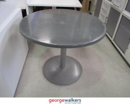 Round Table Heavy Duty Base 900mm Glossy Grey
