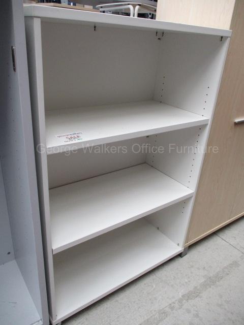 Filing & Storage - Bookshelf - Bookshelf on wheels - White - 800 x 400 x 1230mm