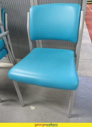 Medical Clinic Reception Chair - Turquoise