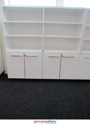 Filing & Storage - Cupboard - 4-Door Cabinet - White - 1700 x 480 x 1760 mm
