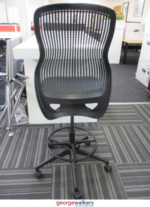 Chair High Rise Chair Formway Knoll Black Walkers Office