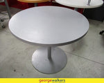 900mm Round Meeting Table Silver
