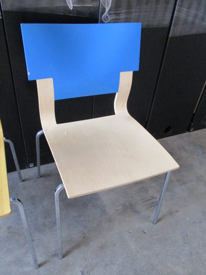 Bentwood Cafe Chair - Blue