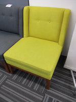 1x Occasional Chair Astrid Chair Mustard