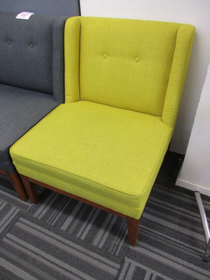 1x Occasional Chair Astrid Chair Mustard