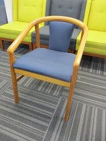 Single Seater Arm Chair Blue