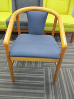 Single Seater Arm Chair Blue